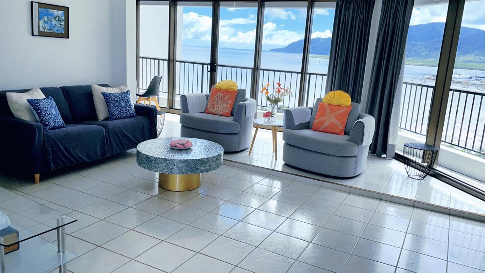 Cairns Ocean View Apartment In Aquarius Eksteriør billede